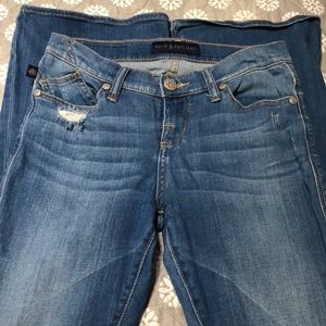 Bell bottom jeans